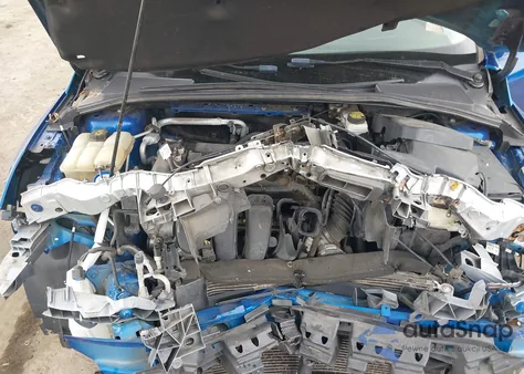 2018 Ford Focus Se из США, поврежденный, VIN 1FADP3F20JL214127